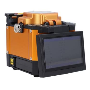 Imagem de Acouto Splicer de Fibra Com Tela LCD TFT de 5 Polegadas, Kit Automático Completo de Máquina de Solda de Fibra óptica para Usos Versáteis (Plugue UE 100 a 240V)