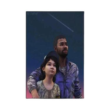 Imagem de Pôster De Arte Em Tela De Anime E Videogame the Walking Dead Telltale,