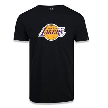 Imagem de Camiseta New Era Los Angeles Lakers Basic Logo Nba Unissex-Unissex