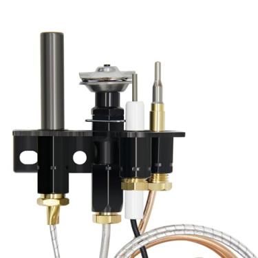 Imagem de Denkuhin Conjunto piloto de lareira a gás natural 108084-02 substitui para lareiras a gás natural de ventilação