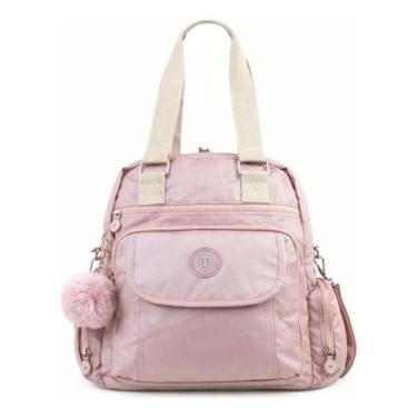 Imagem de Mochila Feminina Casual Bolsa Moderna Espaçosa para Uso Diário com Alç