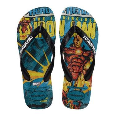 Imagem de Chinelo Masculino Havaianas Marvel Homem De Ferro Verde-Masculino
