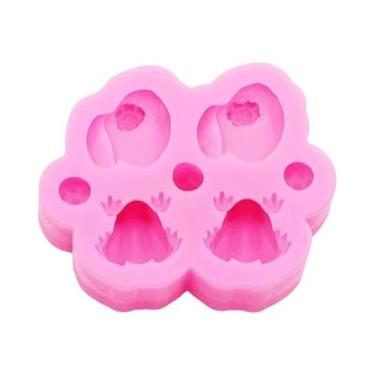 Imagem de Molde De Silicone Sapo Flor De Lótus Para Joias De Resina DIY E Acessó