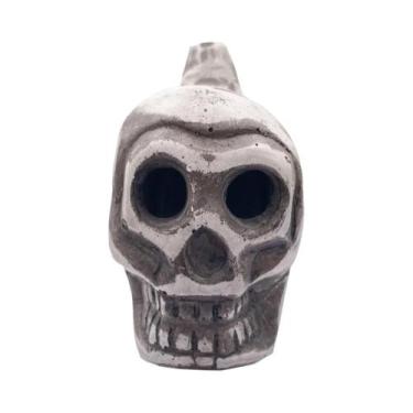 Imagem de Apito Assustador De Grito Da Morte Asteca Autêntico Para Pegadinhas Hu