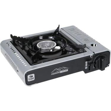 Imagem de Fogareiro a gas atacama com ignicao eletronica cinza - bel fix