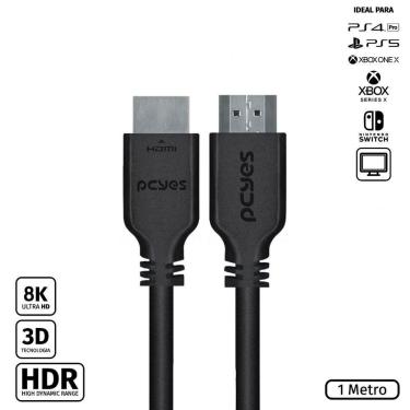 Imagem de Cabo Hdmi Ultra 2.1 28awg Puro Cobre 8k 1 Metro - Phm21-1