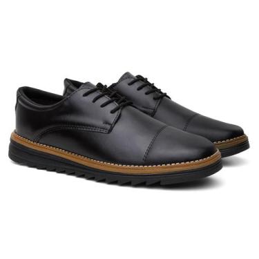 Imagem de Sapato Masculino Oxford Luxo Social Derby Brogue Confortável Leve - FL