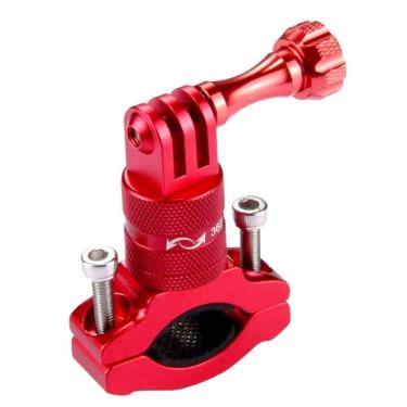 Imagem de Suporte de Guidão em Alumínio 360° para GoPro e Similares Cor Vermelho