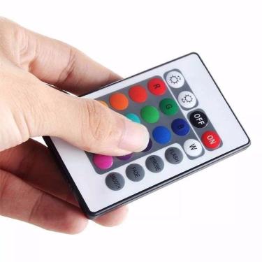 Imagem de Lâmpada Multicolorida Led com Caixa de Som Bluetooth 3w