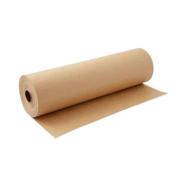 Imagem de Rolos De Papel Kraft Marrom Para Embalagem De Presentes, Envio, Artesa