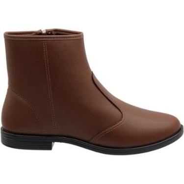 Imagem de Bota Beira Rio Estônia Cano Baixo Salto Grosso Feminina-Feminino