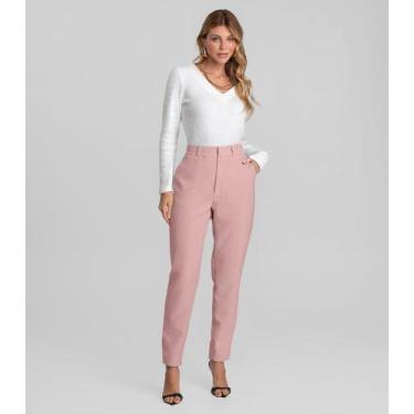 Imagem de Calça Feminina Cenoura em Barbie Strong Dianna Rosa, M, Rosa