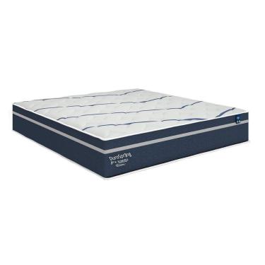 Imagem de Colchão King Molas Ensacada Masterpocket Durospring Blue Euro Pillow (193x203x30) - Plu...