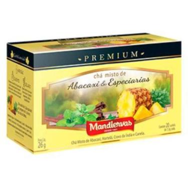 Imagem de Cha Mandiervas Premium 26G Abacaxi e Especiarias 20 Saches