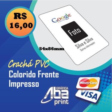 Imagem de Crachá PVC 2mm - Abaprint