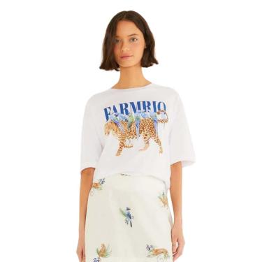 Imagem de Tshirt Farm Rio Ampla Onça Pássaros-Feminino