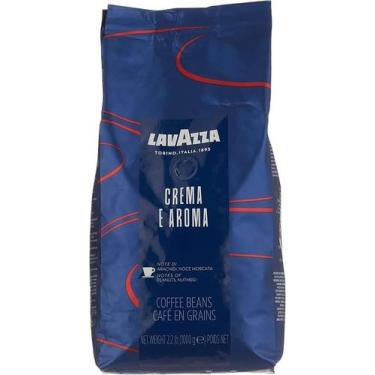 Imagem de Café Em Grão Torrado Lavazza Crema Aroma Importado 1kg