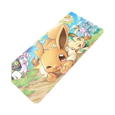 Imagem de Mouse Pad Gamer Eevee Pokémon Anime, Tapete De Mesa Estendido, Tapete 