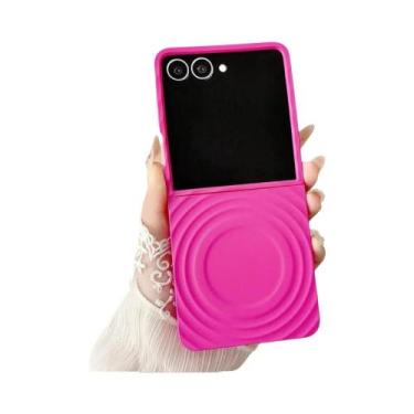 Imagem de Capa Protetora Rígida De PC Para Samsung Galaxy Z Flip 7 6 5 Com Magsa