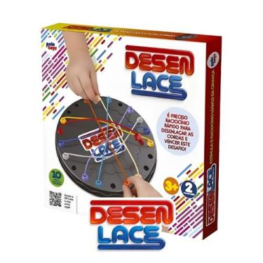 Imagem de Jogo Tabuleiro Desenlace Desafio Estratégia Lógica PakiToys - Paki Toy