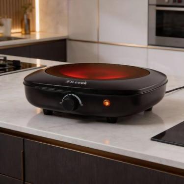 Imagem de Cooktop Elétrico Vitrocerâmico Portátil 1 Boca 1300W Preto Le Cook, 22
