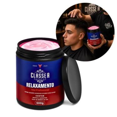 Imagem de Relaxamento Classe A 500g Biotina Queratina Uso Profissional