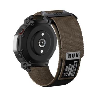 Imagem de Pulseira Tática De Nylon Para Huami Amazfit T-rex 2 3, Faixa Elástica 