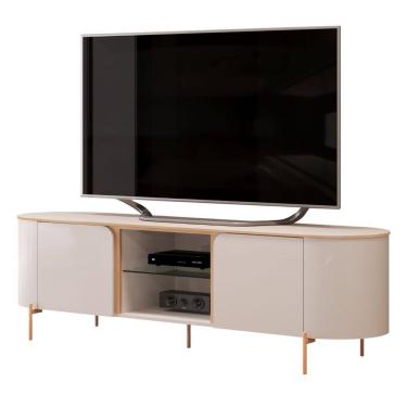 Imagem de Rack Bancada Para TV Até 65 Polegadas 1,80m 2 Portas Adem
