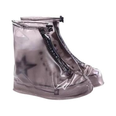Imagem de Capas De Bota De Chuva Unissex Impermeáveis Antiderrapantes De Silicon