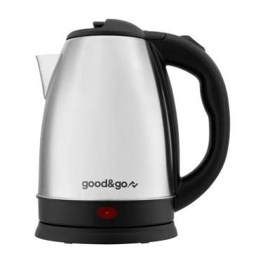 Imagem de Chaleira Elétrica Good&Go 1,8L Inox 1200W Deslig Automático, 110V