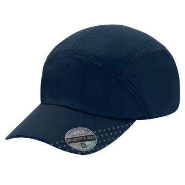 Imagem de Boné Aba Curva Esportivo Tech-Cap Detalhes Supercap 38535, Azul marinh