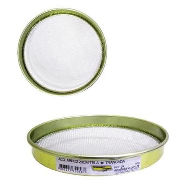 Imagem de Peneira Coador Tipo Arroz Galvanizado 20cm de Diametro - Vitoria