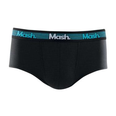 Imagem de Cueca Slip Mash Microfibra Active - 143.03B, Pt00, Preto, GG