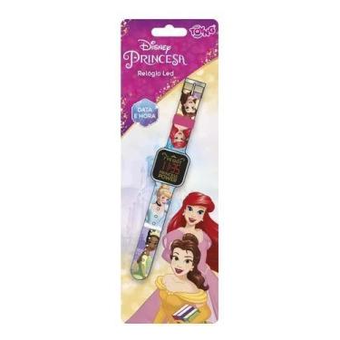 Imagem de Relogio Led Infantil Princesas Toyng