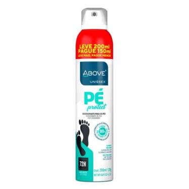 Imagem de Desodorante Spray para os Pés Above Pé Protect Unissex 72h 200ml