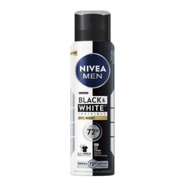 Imagem de Desodorante Nivea Men Aerosol Black e White Invisible Epic Night Antit