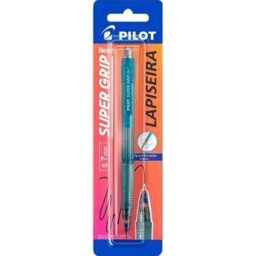 Imagem de Lapiseira 0.7mm Super Grip Azul Neon H-187 com 1 unidade - Pilot