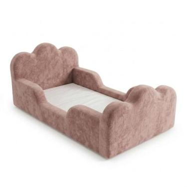 Imagem de Cama Montessori Infantil Sonhos Duo Solteiro - Inflow Sofá, Rosa