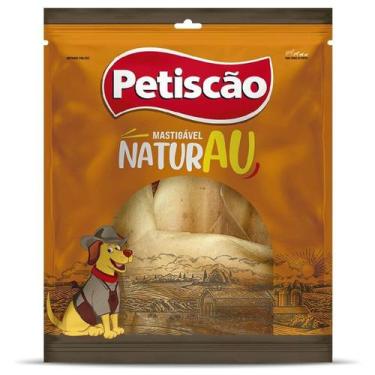 Imagem de Osso Petiscão Orelha Bovina Natural para Cães 5 Unidades - PETISCAO