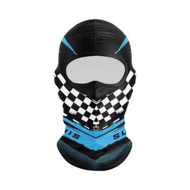 Imagem de Máscara Facial Completa Respirável Para Motociclistas Com Proteção Sol