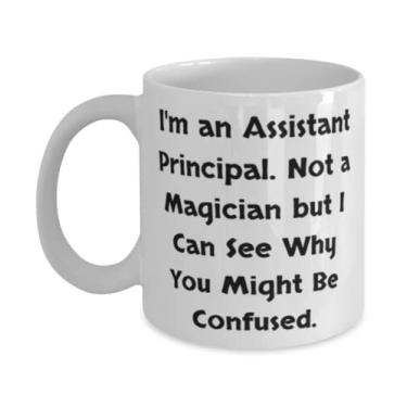Imagem de Love Assistant principal Gifts, I'm an Assistant Principal. Not a Magician but I Can, Assistant principal 325 g Caneca de 443 ml da Team Leader
