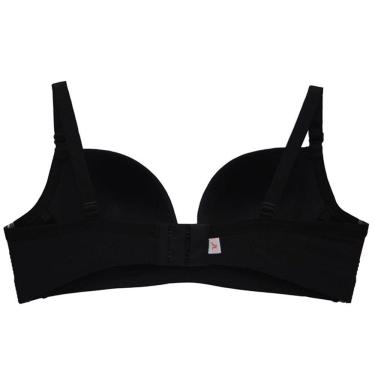 Imagem de Sutiã Bojo Casca Copa C Básico Liso Microfibra Vi Lingerie 110507