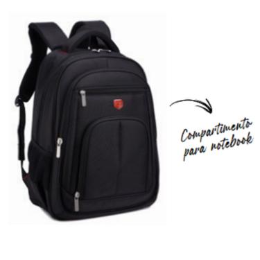 Imagem de Mochila Executiva Para Notebook SWISS STYLE Preta