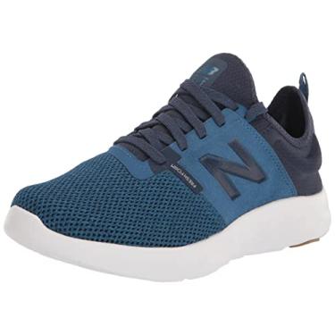 Imagem de New Balance Tênis de corrida feminino DynaSoft Beaya V2 Slip-On, Azul oxigênio/índigo natural/eclipse, 42