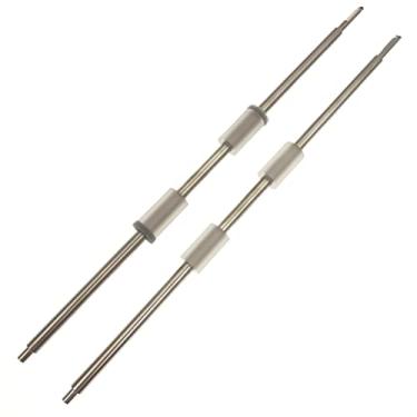 Imagem de OKLILI Rolo de alimentação de papel para scanner PA03586-K983 PA03586-K984 e rolo de saída com eixo compatível com Fujitsu S1500 S1500M fi-6110 N1800