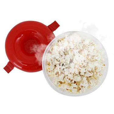 Imagem de YAZI Pipoqueira Para Micro-ondas Easy 14x12cm Vermelho - YP1728 - Yangzi