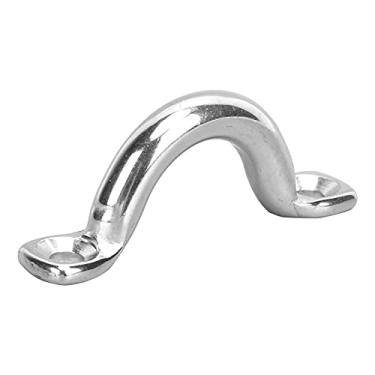 Imagem de Vbestlife Puxador de barco, 5 peças caiaque canoa de aço inoxidável caiaque alça fivelas acessórios de caiaque (8 mm)