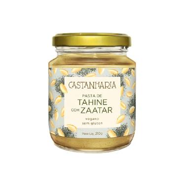 Imagem de Kit 2X: Pasta Tahine com Zaatar Zero Açúcar Castanharia 210g