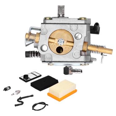 Imagem de Conjunto de carburador de alumínio, kit de ajuste de filtro de ar do carburador para serra de corte de concreto TS400 substituir HS‑274E 4223‑120‑0600