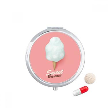 Imagem de Recipiente para comprimidos de sorvete com casquinha de ovos, sorvete e picolés